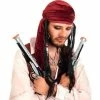 Fun World Adult Deluxe Pirate Scarf With Dreads Hats