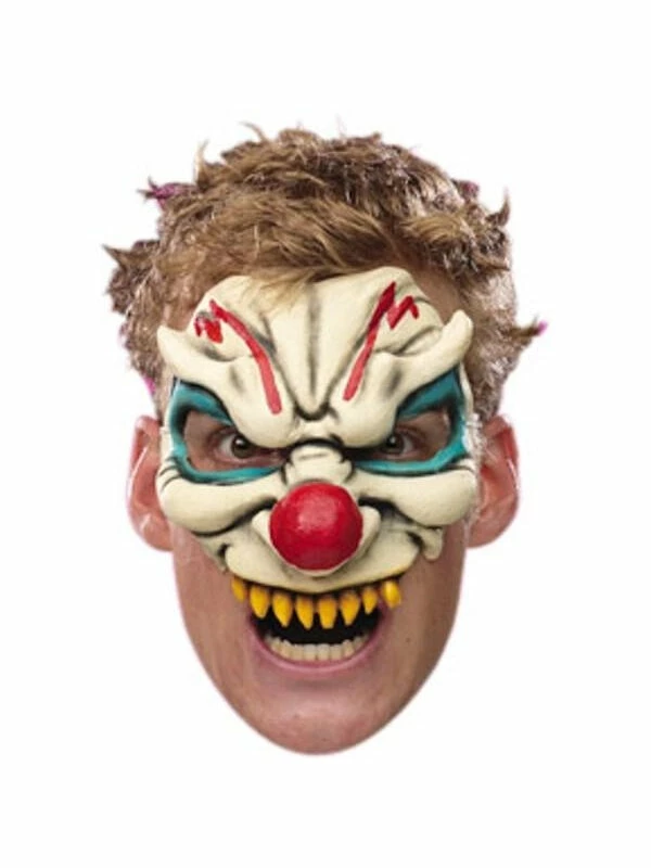 Disguise Adult Chinless Evil Clown Mask 3 Disguise Adult Chinless Evil Clown Mask
