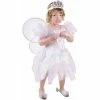 Charades Toddler White Petal Fairy Costume
