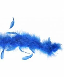 Charades Marine Marabou Solid Boa
