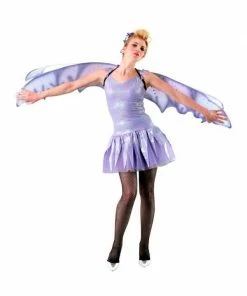 Top Trims Adult Purple Nymph Costume Wings