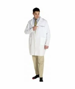 Rasta Imposta Adult Dr. Seymour Bush Gynecologist Lab Coat Costume Adult Costumes