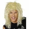 Paper Magic Blonde 80's Hair Band Wig Wigs 1 Paper Magic Blonde 80's Hair Band Wig Wigs