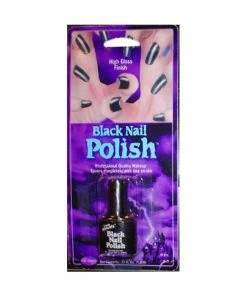 Fun World Adult Black Nail Polish