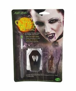 Fun World Costume Make-up Adult Gothic Blood & Vampire Fangs Kit