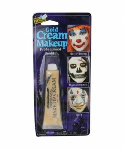 Fun World Adult Gold Cream Makeup Costume Make-up