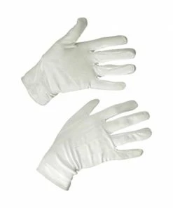 Exclusive White Costume Gloves