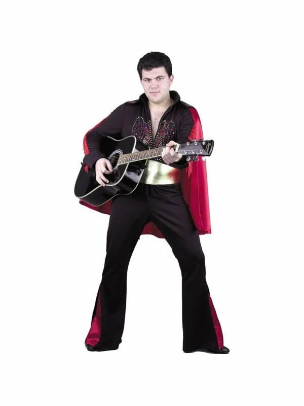 Charades Adult Black Rock Star Costume Adult Costumes 3 Charades Adult Black Rock Star Costume Adult Costumes