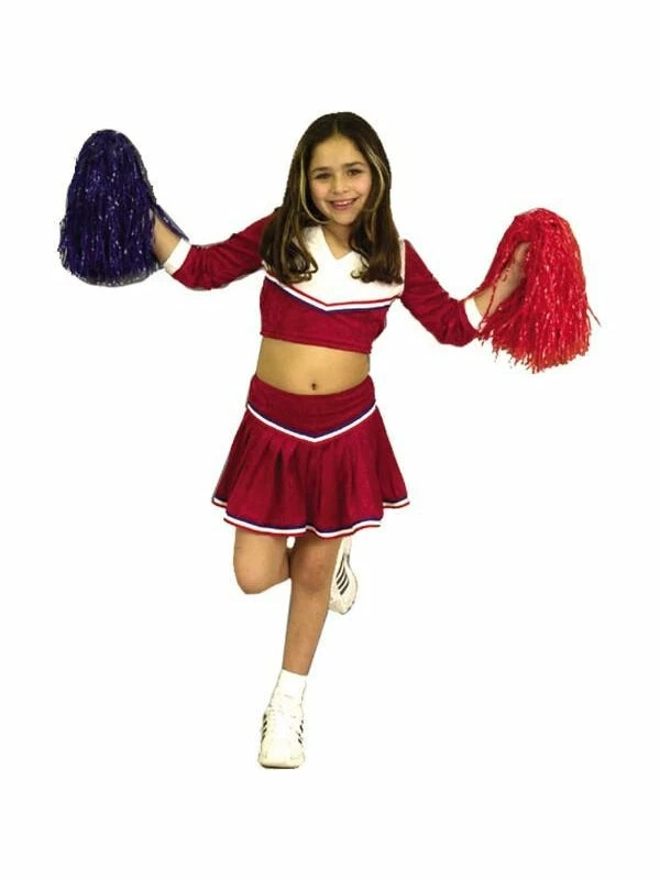 Charades Child's Cheerleader Costume Kids Costumes 3 Charades Child's Cheerleader Costume Kids Costumes