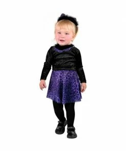 Fun World Toddler Purple Cat Girl Dress Costume