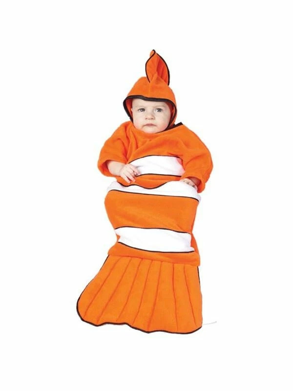 Cinema Secrets Infant Orange Baby Clownfish Costume 3 Cinema Secrets Infant Orange Baby Clownfish Costume