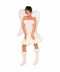 Underwraps Adult Costumes Adult Heavenly Angel Dress Costume