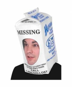 Rasta Imposta Adult Milk Carton Easy Costume Hats