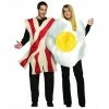 Exclusive Adult Bacon & Eggs Couple Costume Adult Costumes