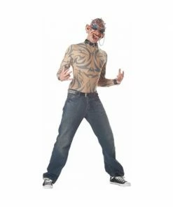 California Costume Co. Adult Tattoo Freak Costume Adult Costumes