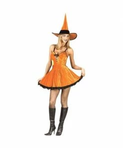 Fun World Adult Sexy Pumpkin Witch Costume