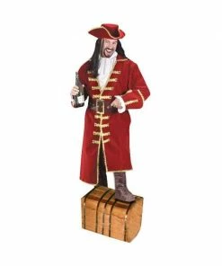 Fun World Adult Blackheart Captain Pirate Costume Adult Costumes