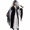 Fun World Adult Plus Size Bride Of Darkness Costume
