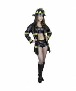 Charades Adult Costumes Adult Sexy 3 PC Fire Lady Costume