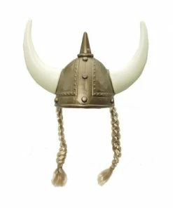 J Hat Viking Helmet With Braids