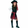 Fun World Child's Classic Caribbean Pirate Girl Costume Kids Costumes