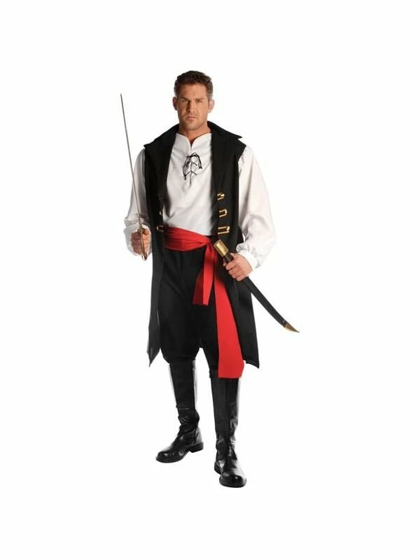 Underwraps Adult 17th Century Pirate Costume Adult Costumes 3 Underwraps Adult 17th Century Pirate Costume Adult Costumes