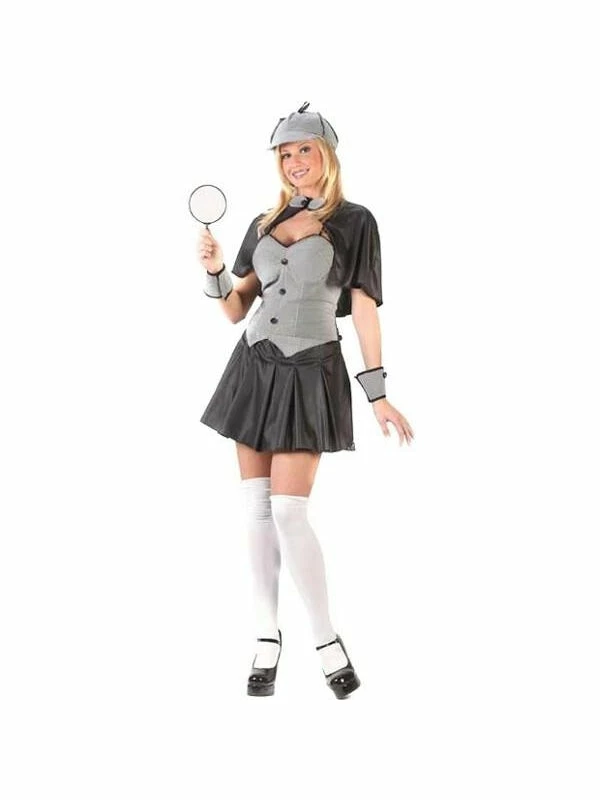 Fun World Adult Sexy Sherlock Holmes Costume Adult Costumes 3 Fun World Adult Sexy Sherlock Holmes Costume Adult Costumes