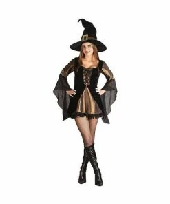 Fun World Adult Costumes Adult Sexy Velour Witch Costume