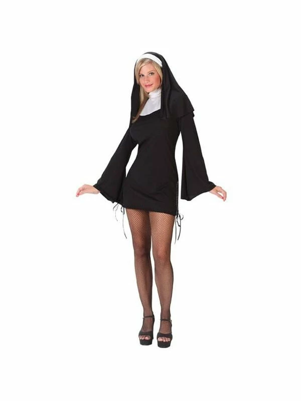 Fun World Adult Sexy Naughty Nun Costume Adult Costumes 3 Fun World Adult Sexy Naughty Nun Costume Adult Costumes