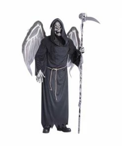 Fun World Adult Costumes Adult Bone Winged Reaper Costume
