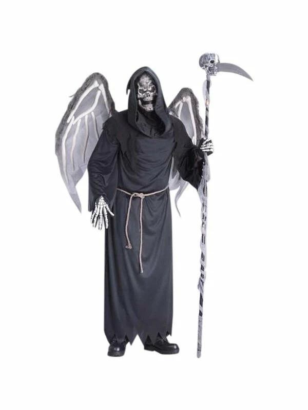 Fun World Adult Costumes Adult Bone Winged Reaper Costume 3 Fun World Adult Costumes Adult Bone Winged Reaper Costume