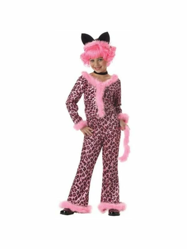California Costume Co. Child's Pink Sassy Cat Costume Kids Costumes 3 California Costume Co. Child's Pink Sassy Cat Costume Kids Costumes