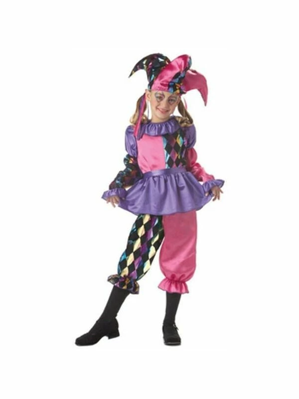 California Costume Co. Child's Colorful Jester Costume 3 California Costume Co. Child's Colorful Jester Costume