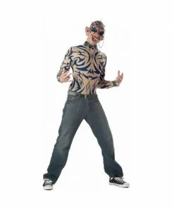 California Costume Co. Adult Tattoo Freak Costume Adult Costumes