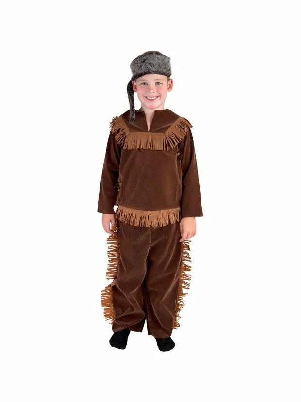 Fun Plus Kids Costumes Child Premier Daniel Boone Costume 3 Fun Plus Kids Costumes Child Premier Daniel Boone Costume