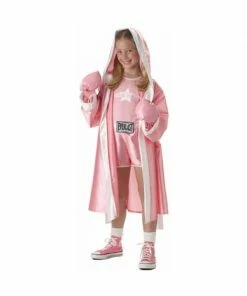 California Costume Co. Tween Everlast Pink Boxer Girl Costume