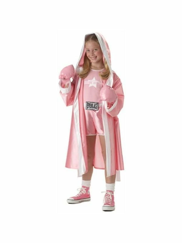 California Costume Co. Tween Everlast Pink Boxer Girl Costume 3 California Costume Co. Tween Everlast Pink Boxer Girl Costume