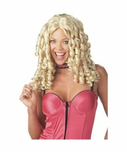 California Costume Co. Blonde Curly Costume Wig Wigs