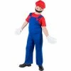 Fun Plus Child Super Plumber Brothers Costume Kids Costumes