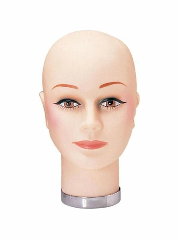 Rubies Female Wig Head Stand Decor 3 Rubies Female Wig Head Stand Decor