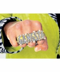 Rubies Gangsta Ring Costume Prop Costume Jewelry
