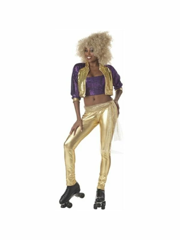 California Costume Co. Adult Roller Rink Diva Costume Adult Costumes 3 California Costume Co. Adult Roller Rink Diva Costume Adult Costumes