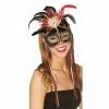 Rubies Masks Black Bird Of Paradise Venetian Mask