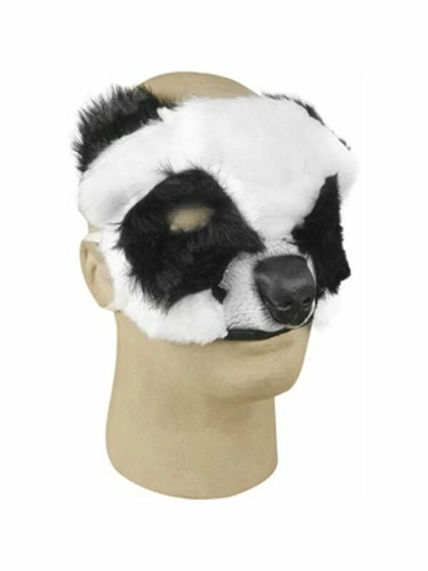 Rubies Masks Plush Panda Bear Costume Face Mask 3 Rubies Masks Plush Panda Bear Costume Face Mask