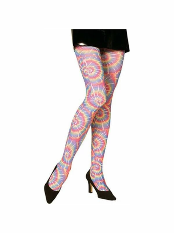 Rubies Adult Tie Dye Tights 3 Rubies Adult Tie Dye Tights
