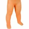 Rubies Costume Leggings Childs Solid Orange Tights