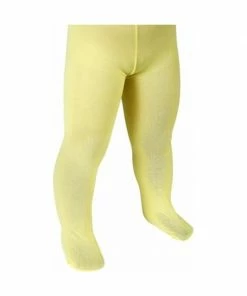 Rubies Childs Solid Yellow Tights