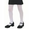 Rubies Child's Solid White Tights Costume Leggings