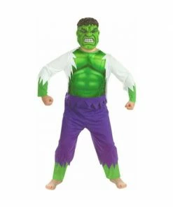 Disguise Kids Costumes Child's Deluxe Incredible Hulk Costume