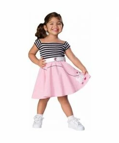Rubies Toddler 50's Poodle Skirt Dress Costume Kids Costumes